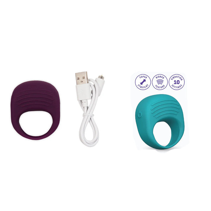 PlusOne Anillo Vibrador | Placer en pareja y ajuste cómodo (1 pza)