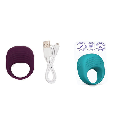 PlusOne Anillo Vibrador | Placer en pareja y ajuste cómodo (1 pza)