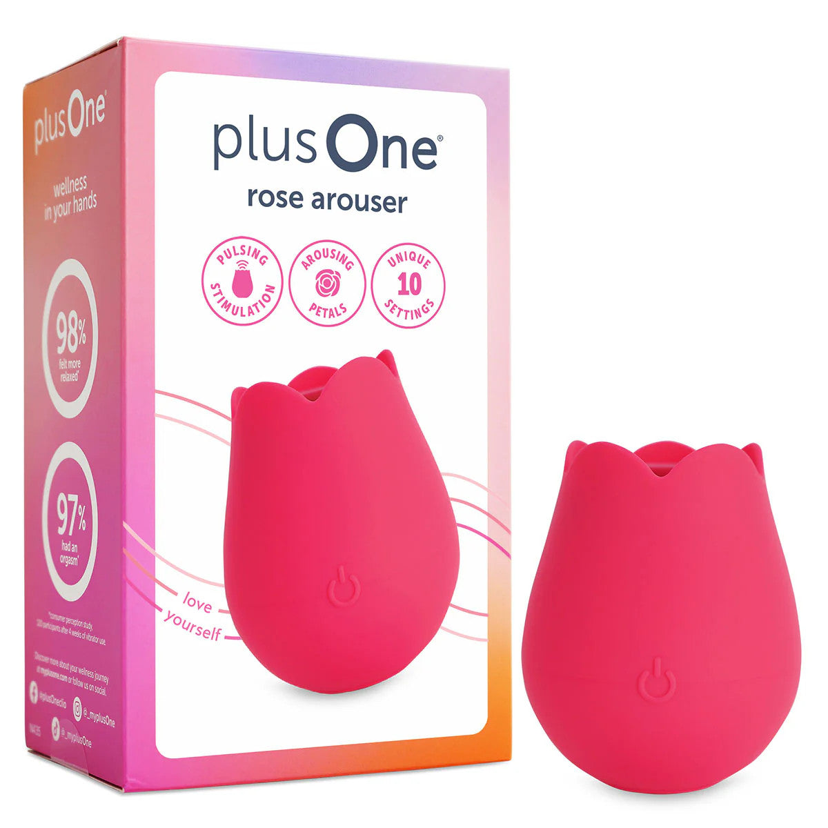 Rosa Vibrante, Estimulación pulsante discreta (1 pza)