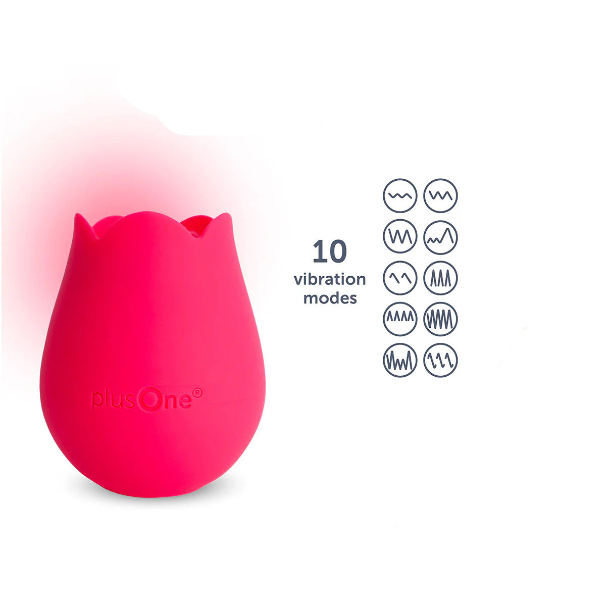 Rosa Vibrante, Estimulación pulsante discreta (1 pza)