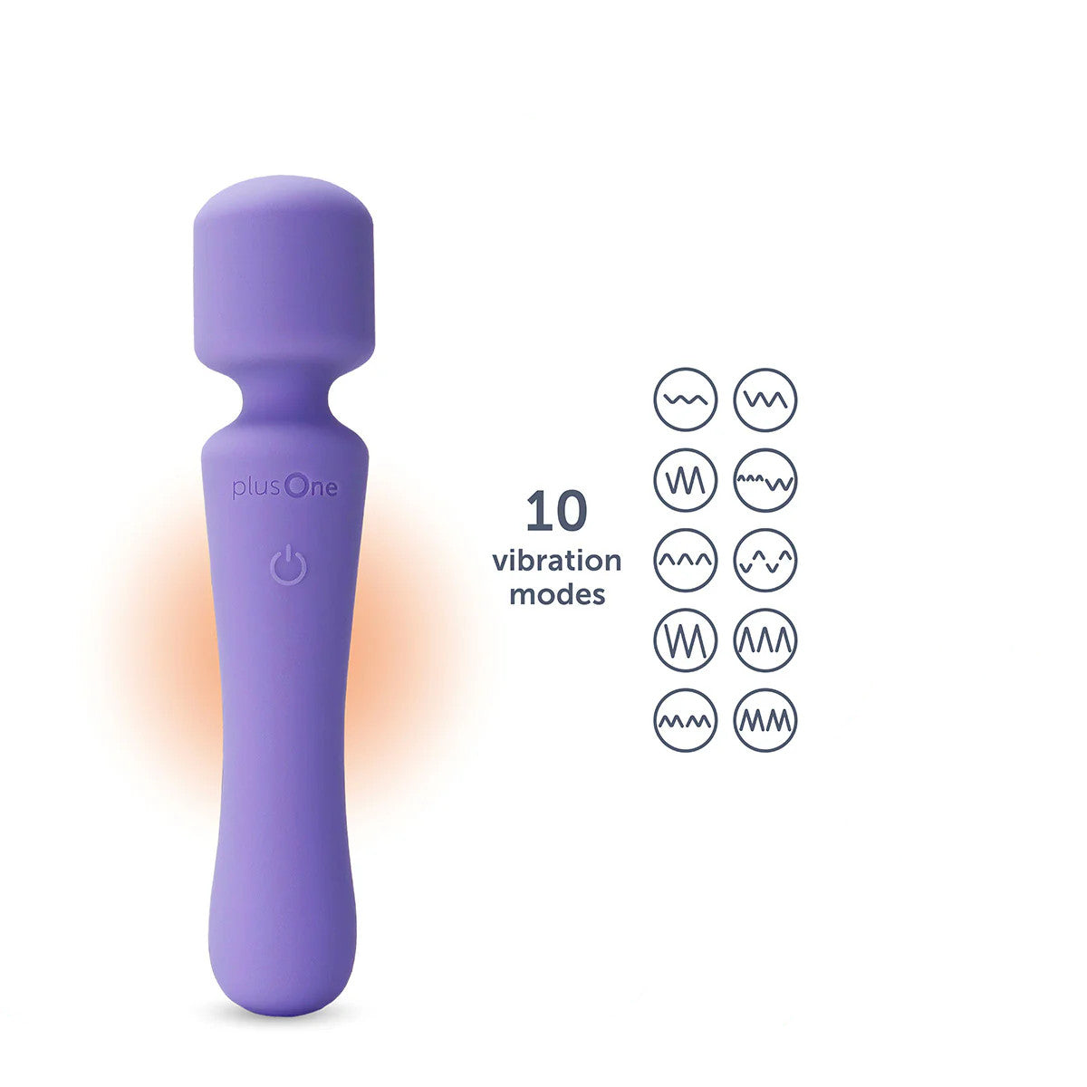 PlusOne Vibrating Wand | Masajeador Personal Recargable e Impermeable