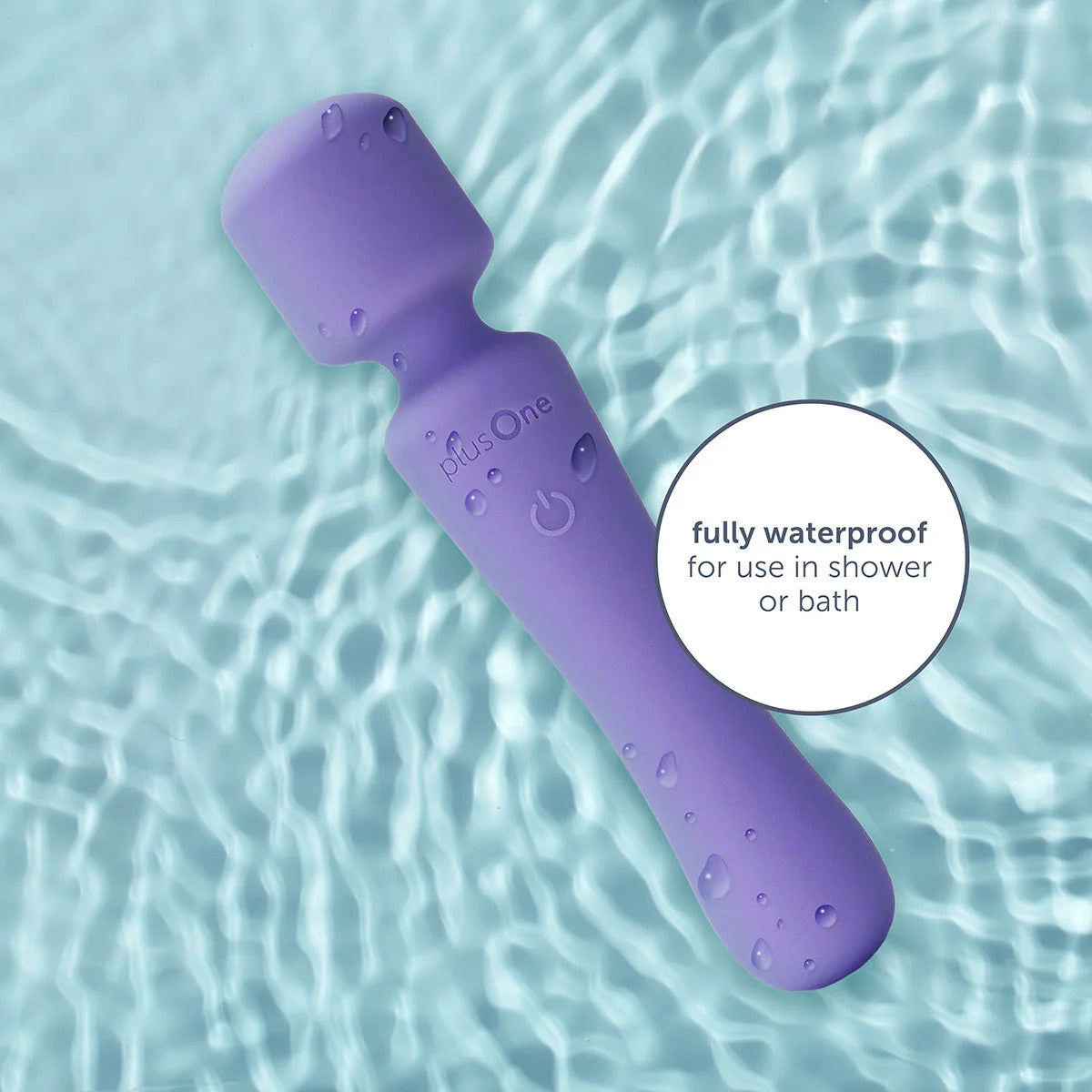 PlusOne Vibrating Wand | Masajeador Personal Recargable e Impermeable